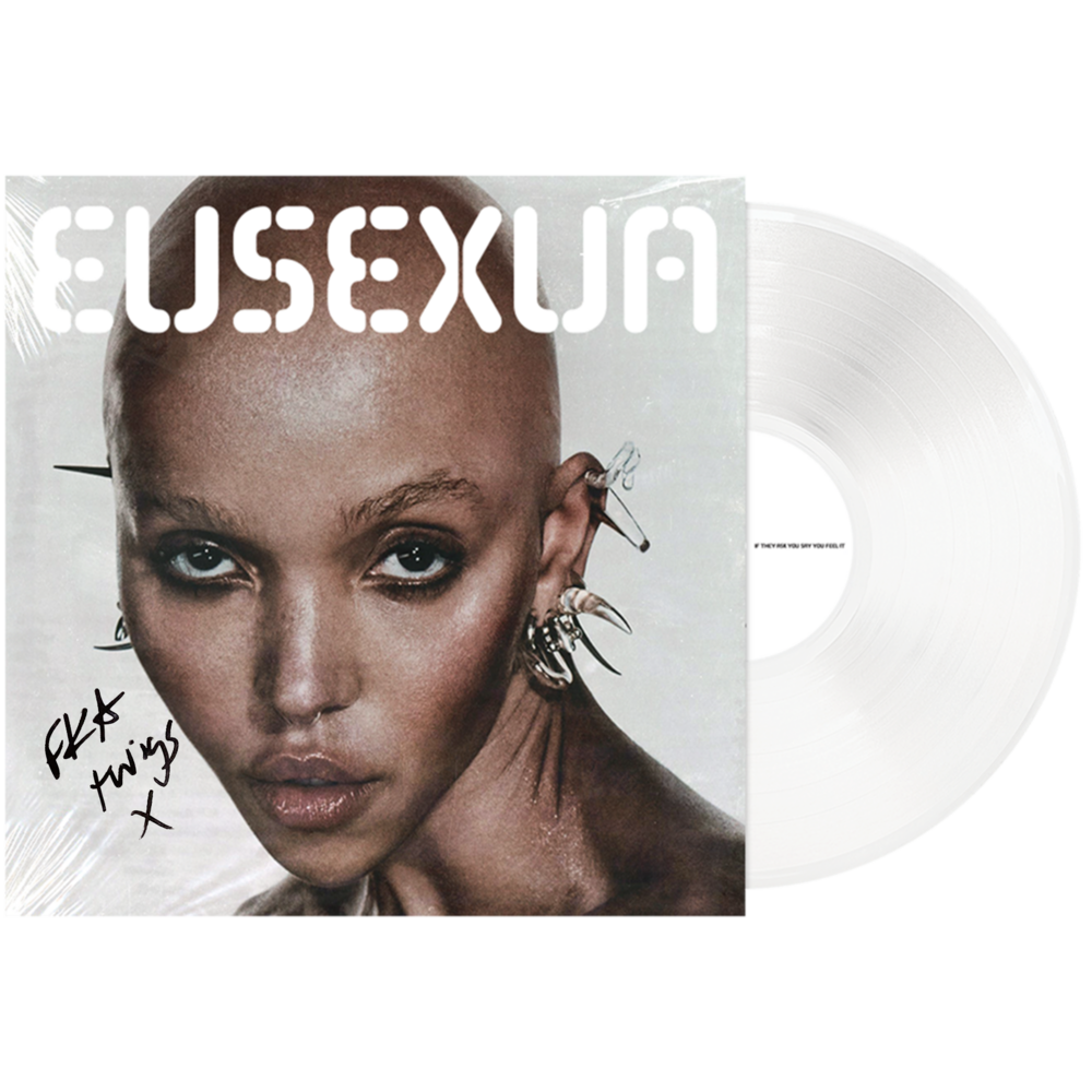 FKA twigs - SIGNED CLEAR LP + STICKER SHEET. FKA Twigs.