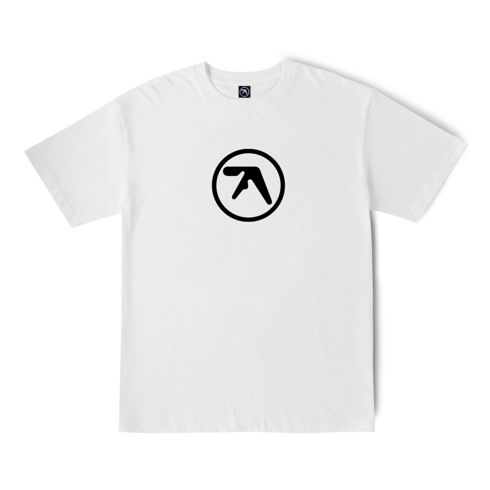 Aphex Twin ロゴ Tシャツ Bleep オフィシャル Aphex Twin - Aphex Logo White T-Shirt. Bleep.