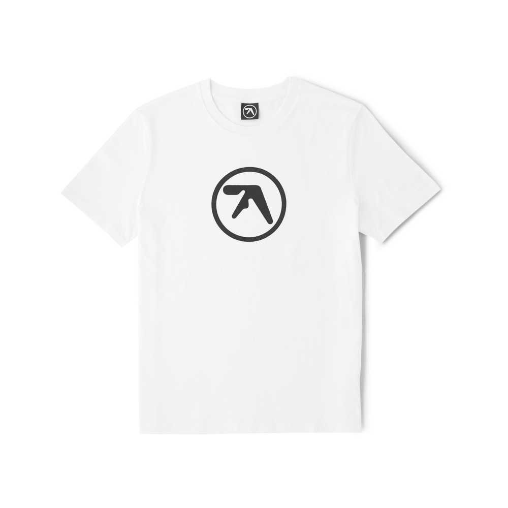 Aphex Twin - Aphex Logo White T-Shirt. Bleep.