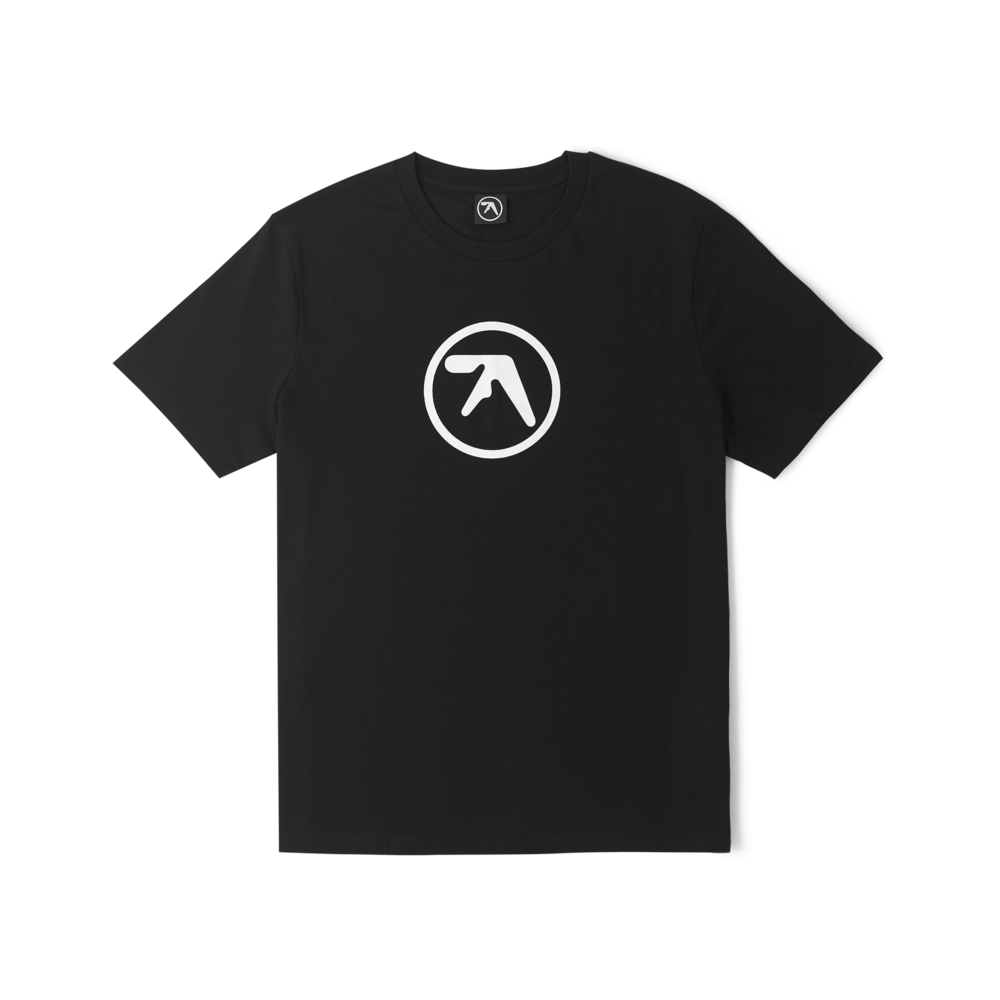 Aphex Twin A.F.X. ロゴ Tシャツ 黒 Aphex Twin - Aphex Logo Black T-Shirt. Bleep.