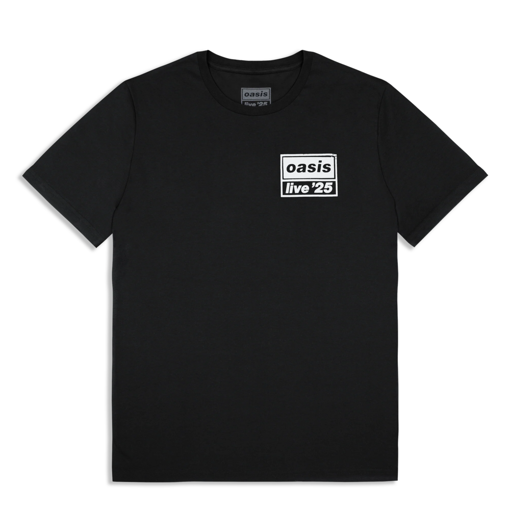 【即発送】oasis live'25 公式ファンストア カーディフ限定TシャツL oasis 【公式】LIVE25ツアーTシャツ UK版 ライブ会場購入 - メルカリ