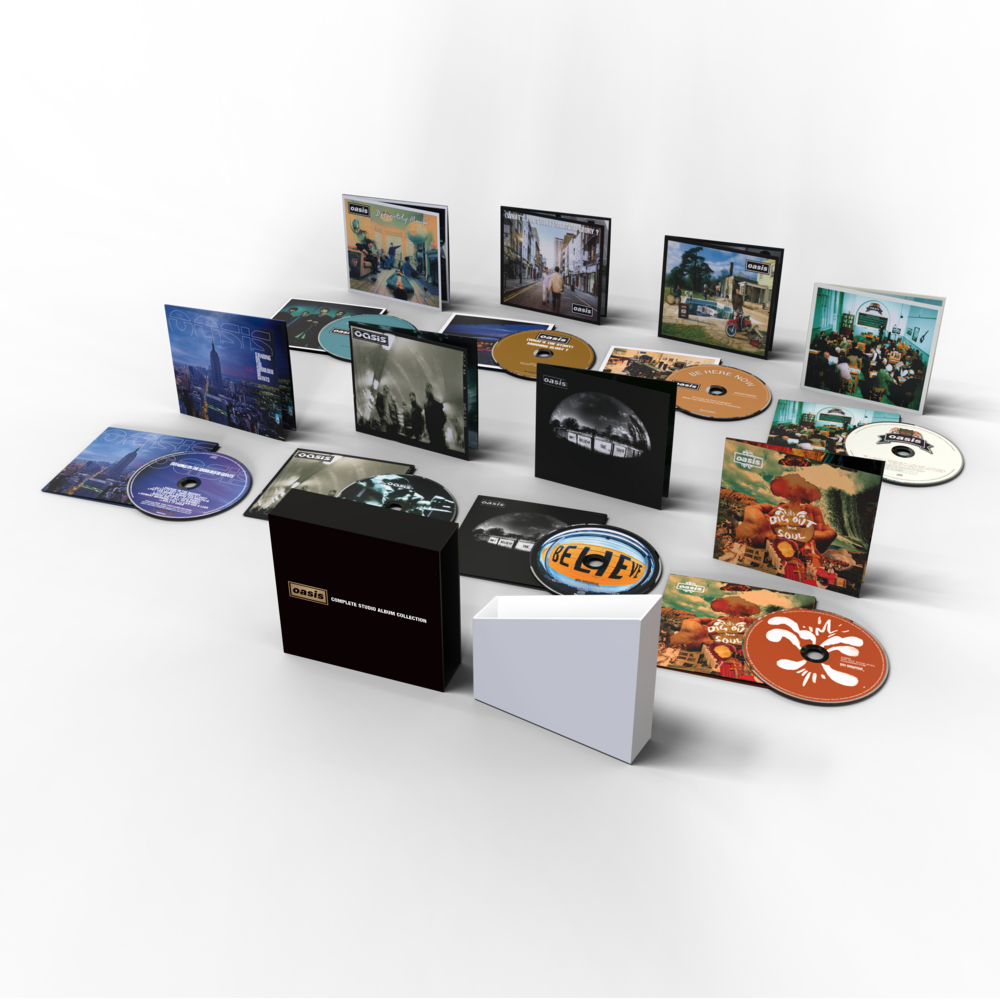 Oasis - Complete Studio Album Collection. CD Box Set, 8×CD. Oasis.