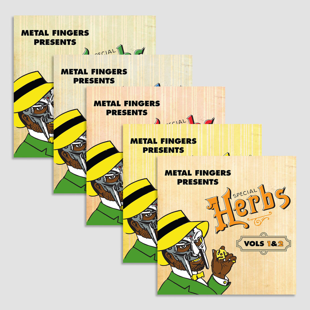 洋楽 L FINGERS-SPECIAL HERBS 2LP MF DOOM Metal Fingers Presents: Special Herbs Vol. 1 & 2 | MF DOOM