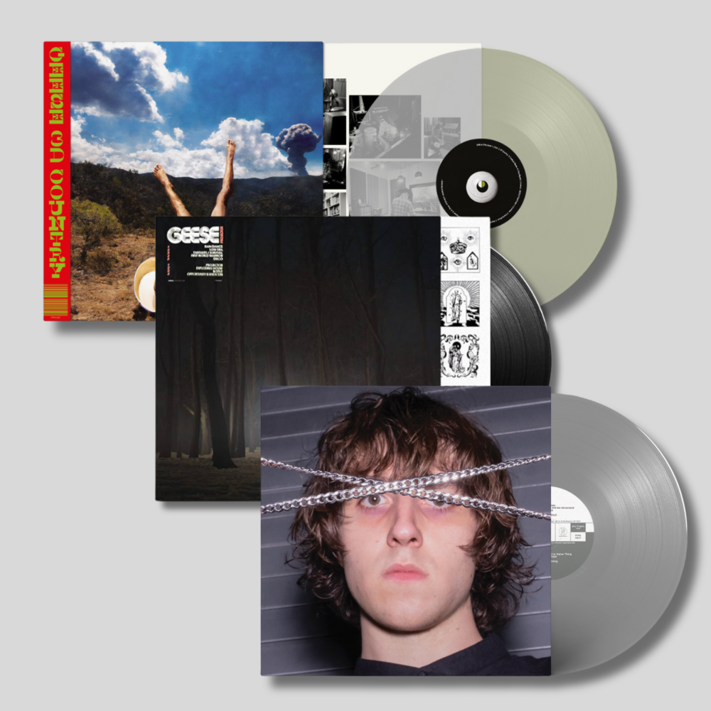 新品LP キャメロンウィンター　 Heavy l　ギース　Geese Geese - Heavy Metal + 3D Country + Projector LP Bundle. Partisan