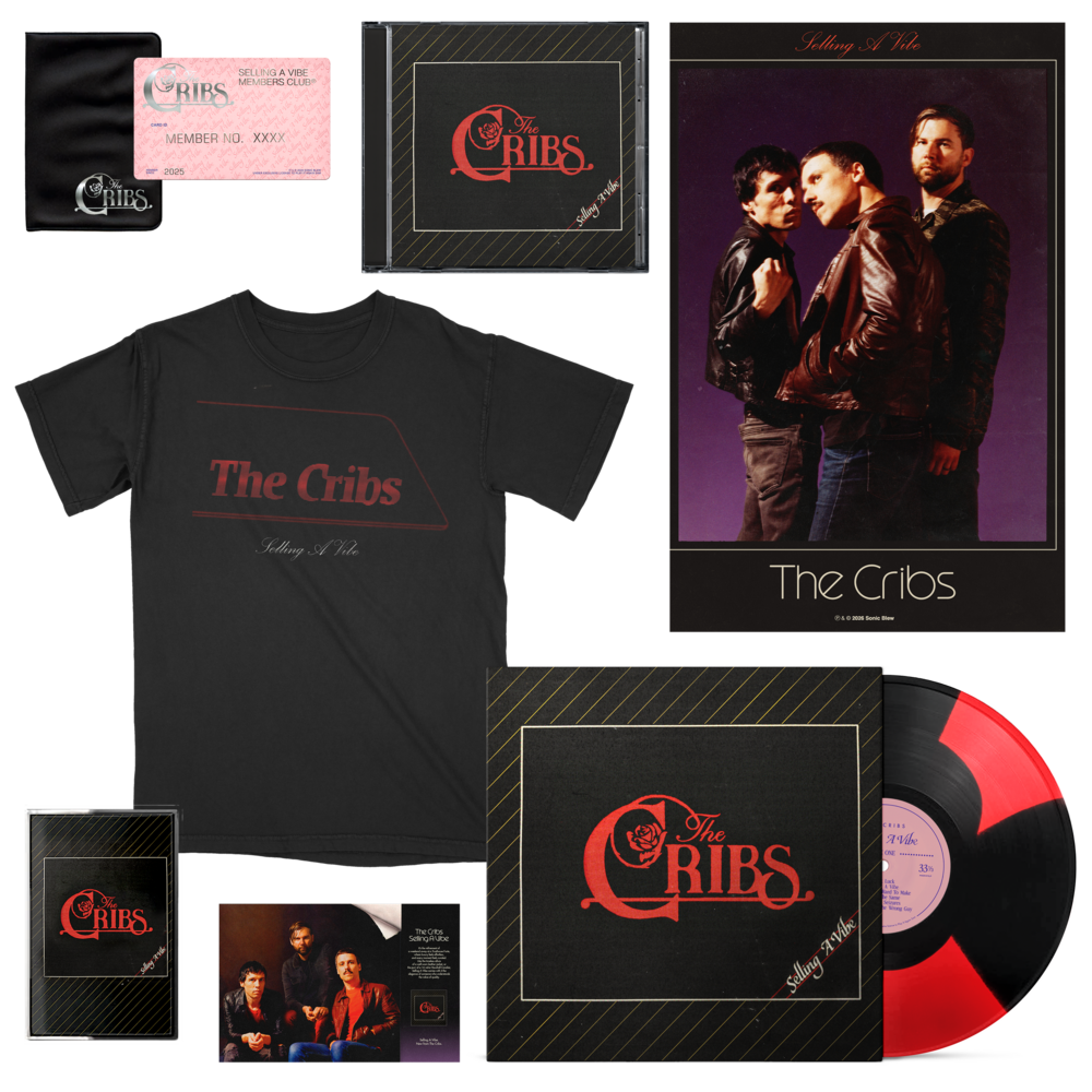 【直筆サイン入り】The Cribs◆The Cribs カラーLP The Cribs - The Cribs – Mixed Up Records