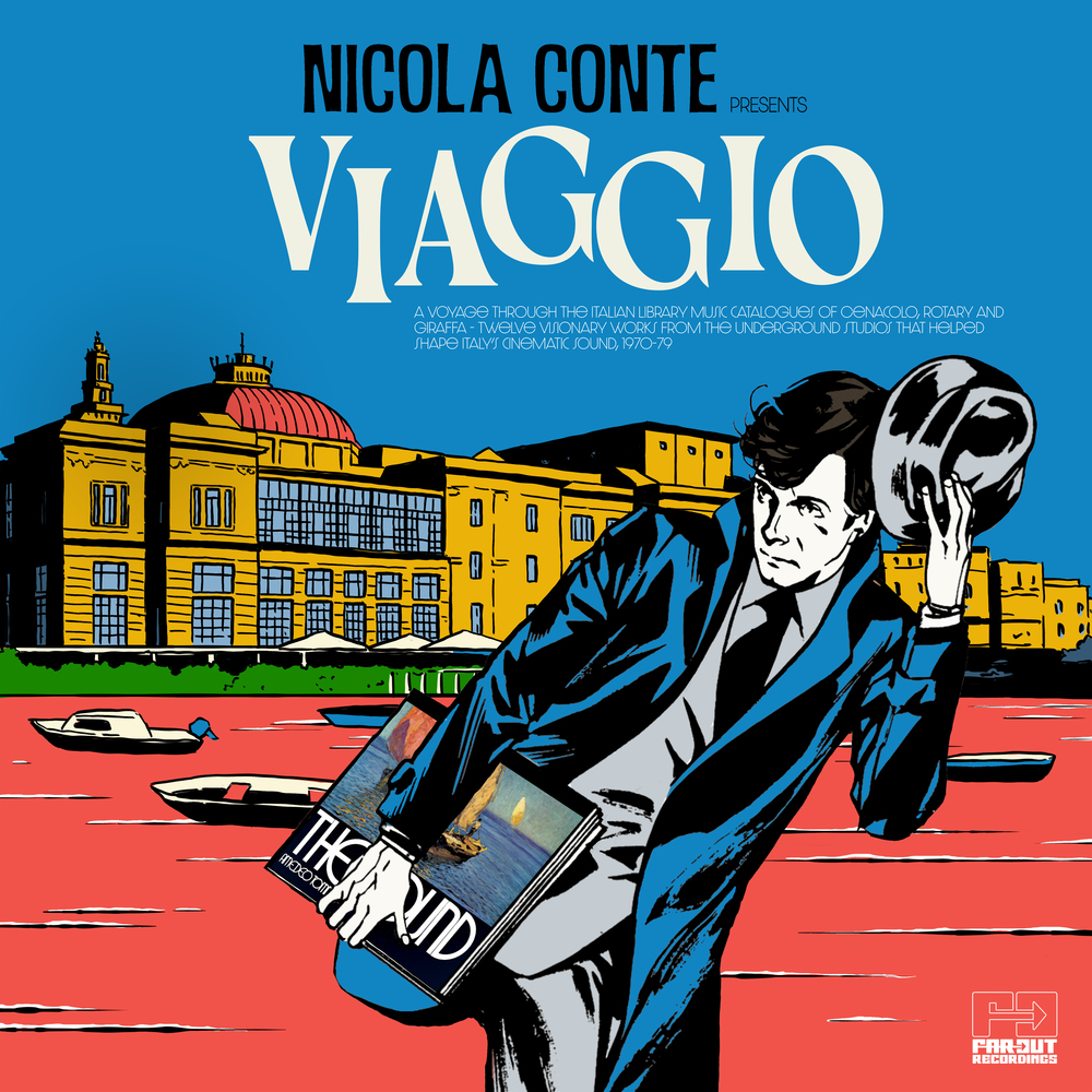 LP Various Nicola Conte Presents Viaggio FARO253LP 	FAR OUT 未開封 /00260 Nicola Conte - Viaggio. Far Out Recordings.