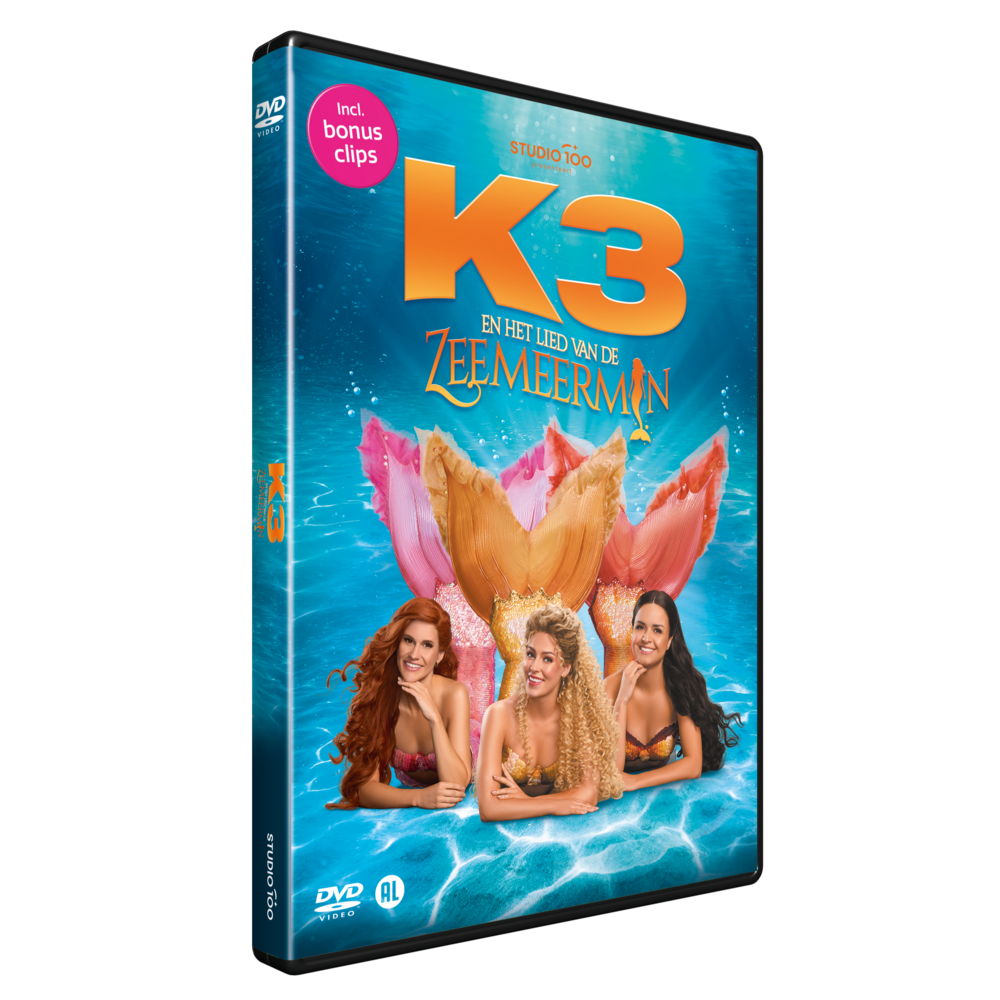 K3 - K3 en het lied van de zeemeermin. Studio 100.