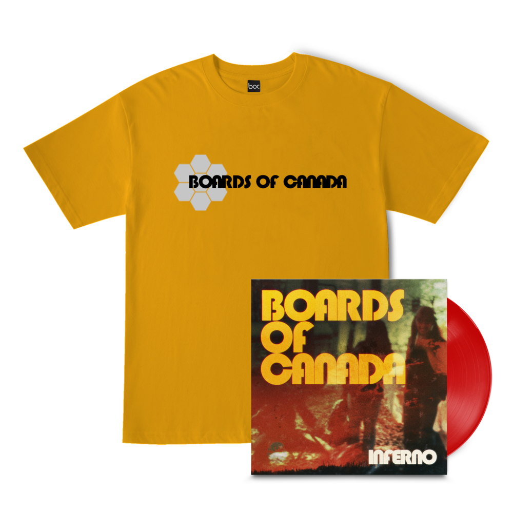 Boards of Canada - Inferno T-Shirt Bundles. Bleep.