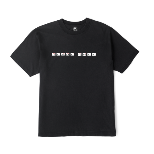 Aphex Twin - Aphex Logo Black T-Shirt. Aphex Twin.
