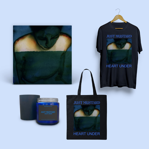Just Mustard Deluxe Heart Under Bundle. Partisan Records Store.