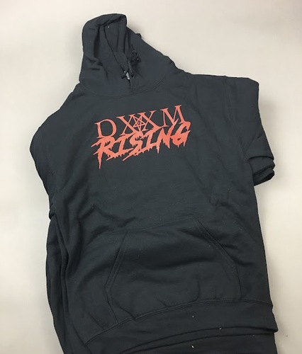 Scarlxrd DXXM Rising Black Hooded