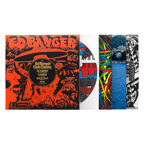 SEBASTIAN/REMIXESレコード2LPED BANGERエドバンガー SebastiAn - A Fine Selection of Remixes. Ed Banger records.