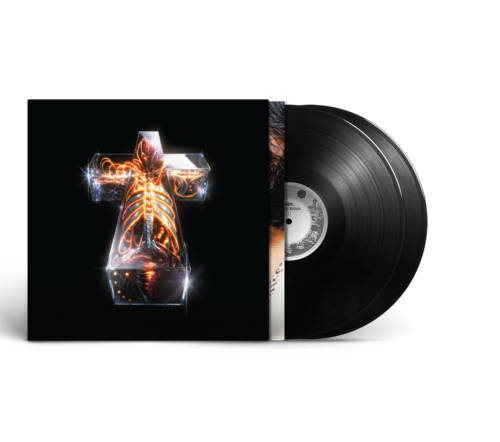 Justice - HYPERDRAMA Double Crystal Clear Vinyl. Justice.