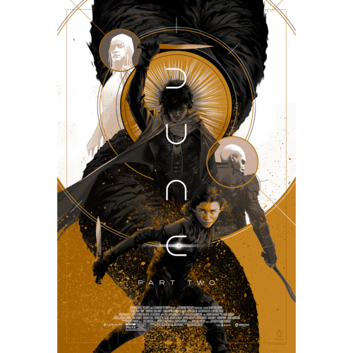Matt Taylor - Dune: Part Two Timed Edition Poster. Made By