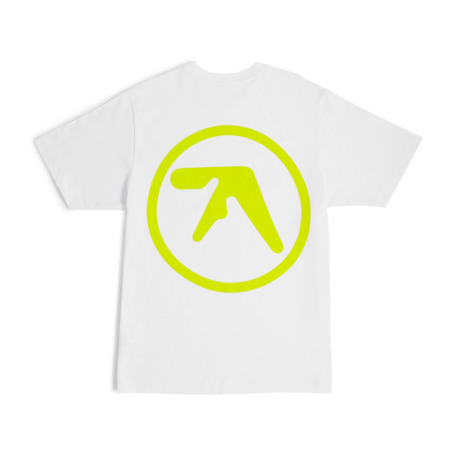 Aphex Twin - Aphex Logo Cropped Ribbed Tee - White. Bleep.