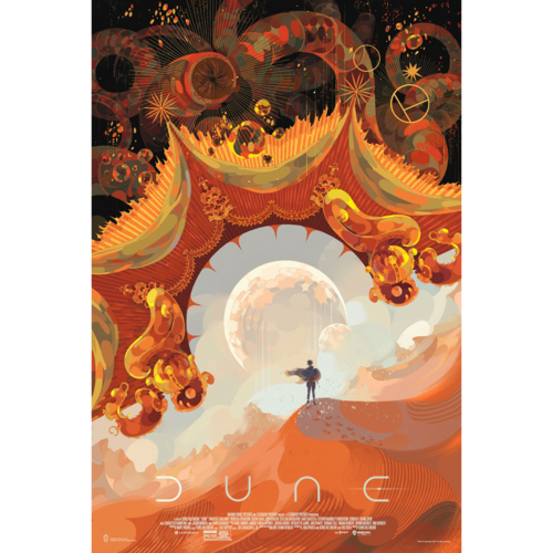 Deb JJ Lee - Dune: Part One Variant Poster. Made By Mutant.