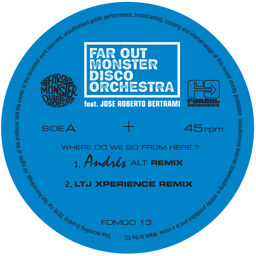 The Far Out Monster Disco Orchestra - Black Sun. Far Out