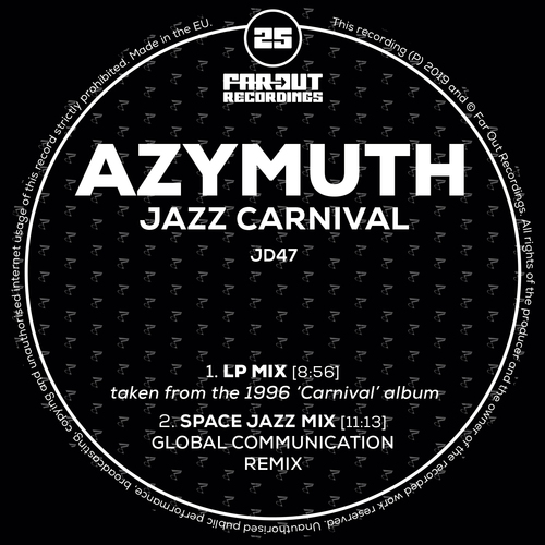 Azymuth - Azimuth. Far Out Recordings.