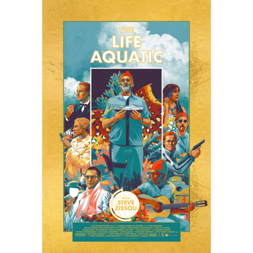 Matt Taylor - The Life Aquatic with Steve Zissou Poster. Poster