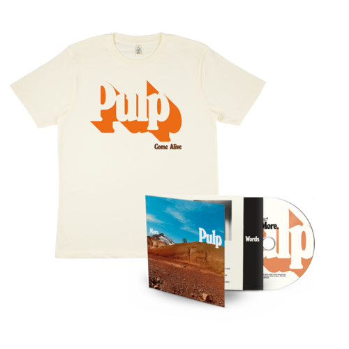 Pulp - More CD + Natural Tee. Pulp.