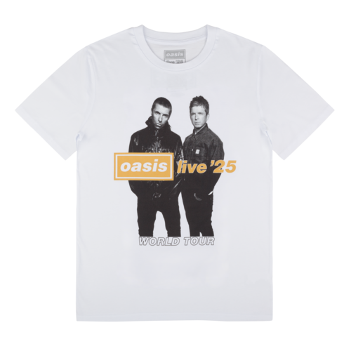 oasis LiveForever30th LogoTシャツ Oasis - Live Forever T-Shirt. Oasis.