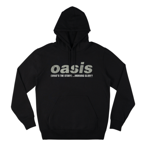 Oasis - (What's The Story) Morning Glory? Album Title Hoodie. Oasis.