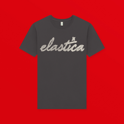 洋楽 Elastica / The Vaseline Gang Elastica - Pink Vaseline Tee. Rough Trade.