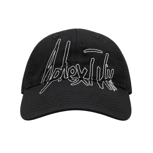 Aphex Twin ロゴ 刺繍 ワークキャップ ブラック Aphex Twin - Drukqs Embroidered Cap - Black. Bleep.