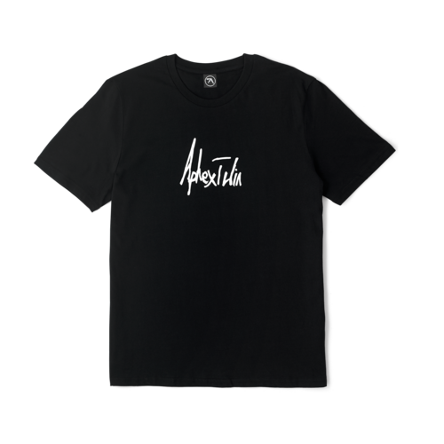 Aphex Twin - Aphex Logo Black T-Shirt. Bleep.