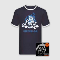 STEREOLAB Tシャツ Mサイズ CDセット 442212.jpg