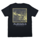 Flamagra Black with Gold Print T-Shirt (Short Sleeve)