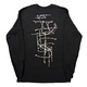 'Arrow/Wire' Long Sleeve T-Shirt