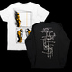 'Arrow/Wire' + 'Door/Mirror' Shirt Bundle 