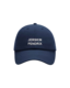 Embroidered Navy Arial Cap