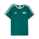 Tour 3-Stripes T-Shirt - Collegiate Green / Cream White